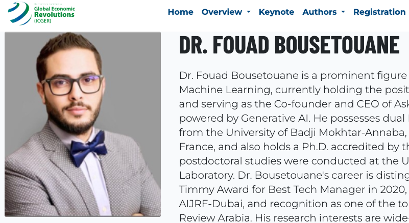 ICGER Bahrain Conference